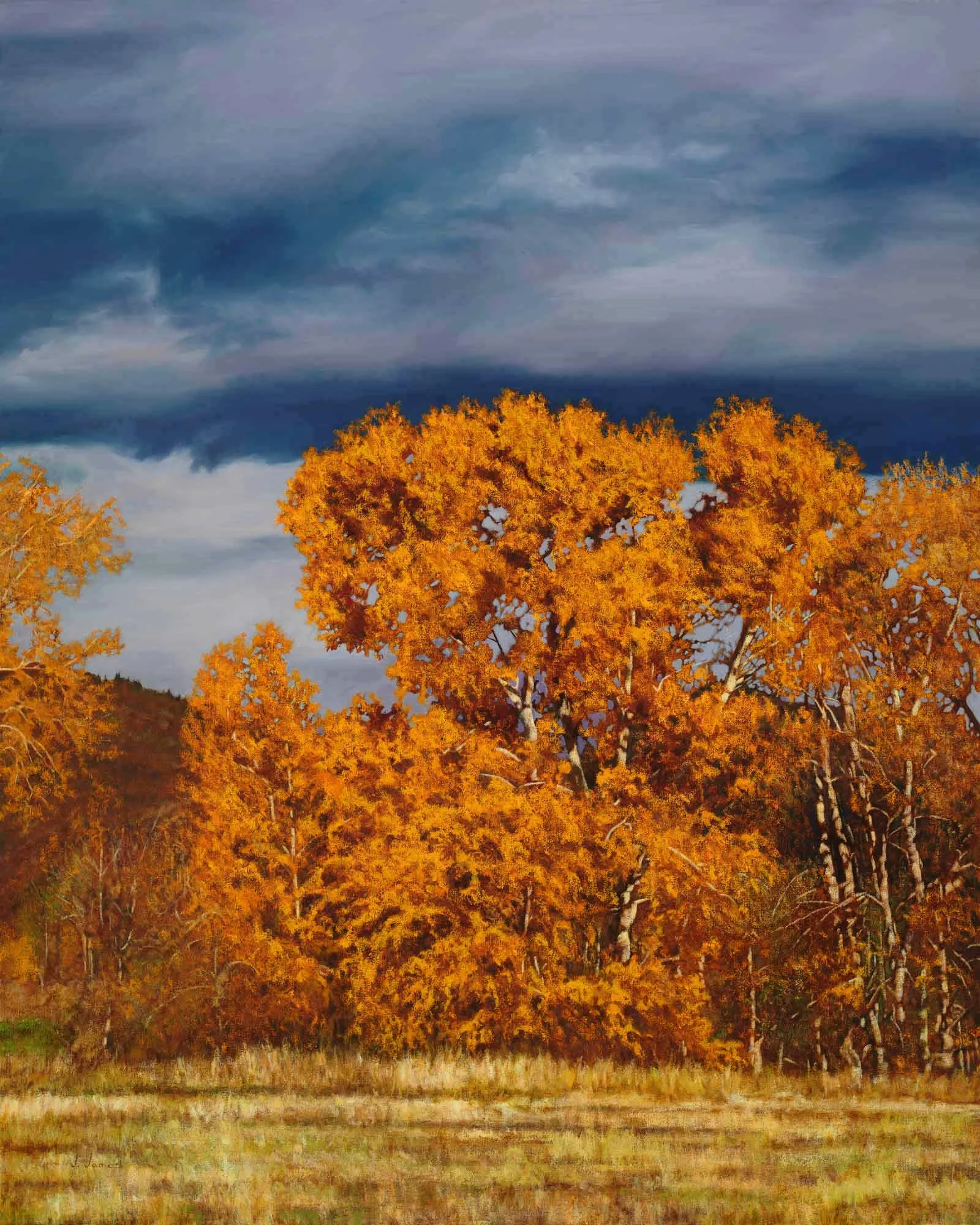 Sustainable Growth, 60" x 48" Oil on Canvas