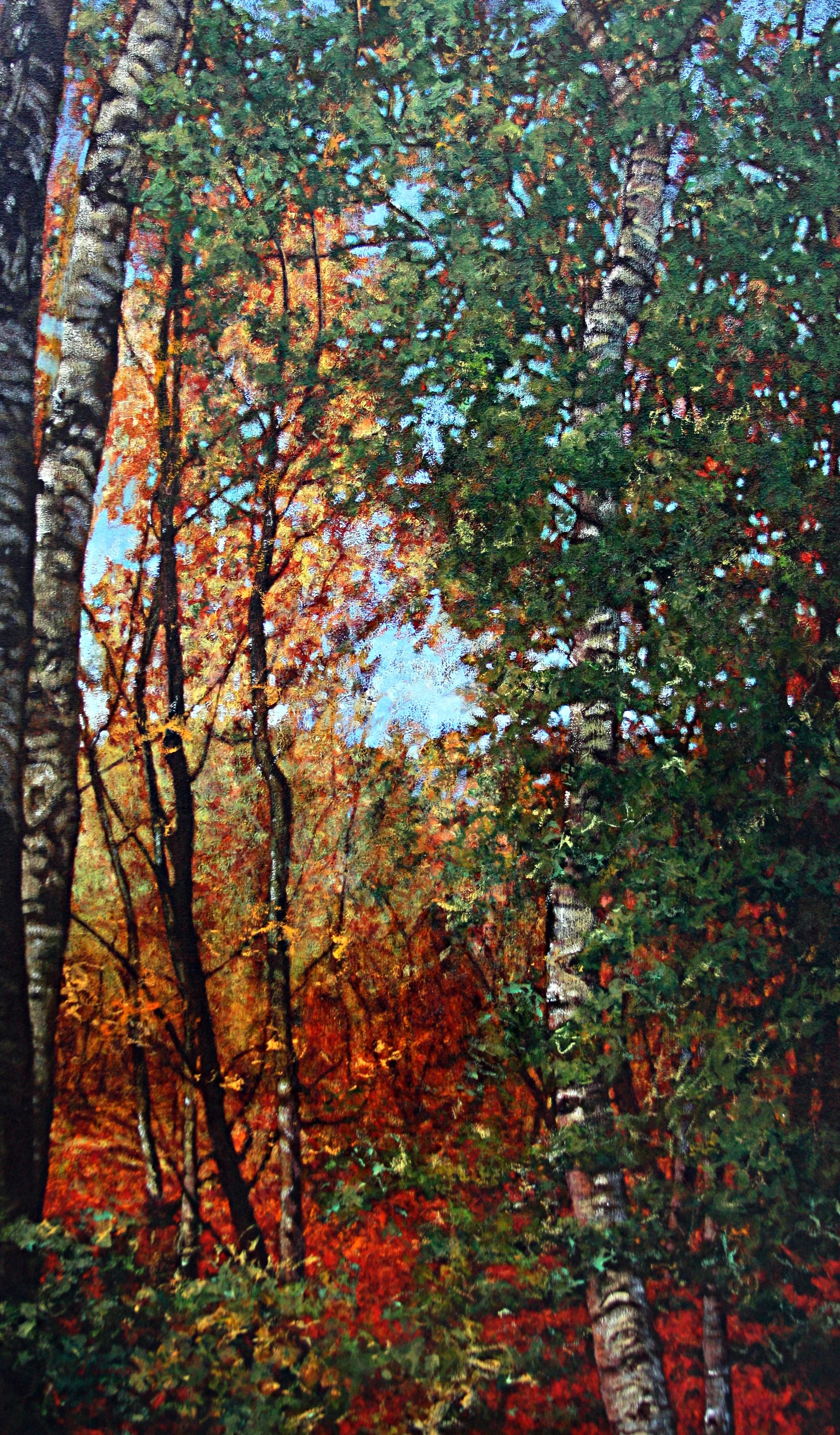 Welcome Light, 60" x 36" Oil on Canvas
