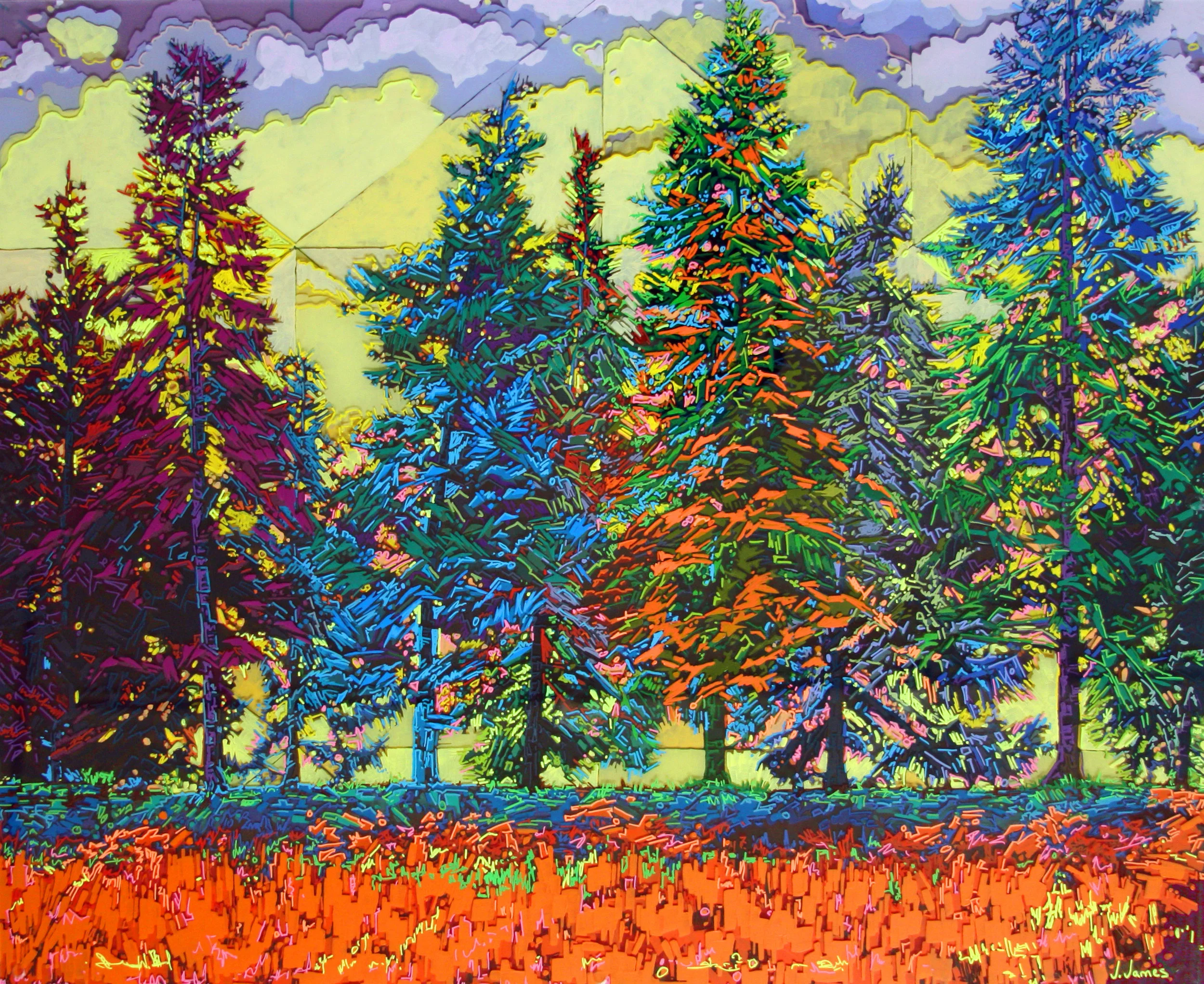 See my painting at the Desire Lines Exhibition, Opening January 26 at the Utah Museum of Contemporary Art!