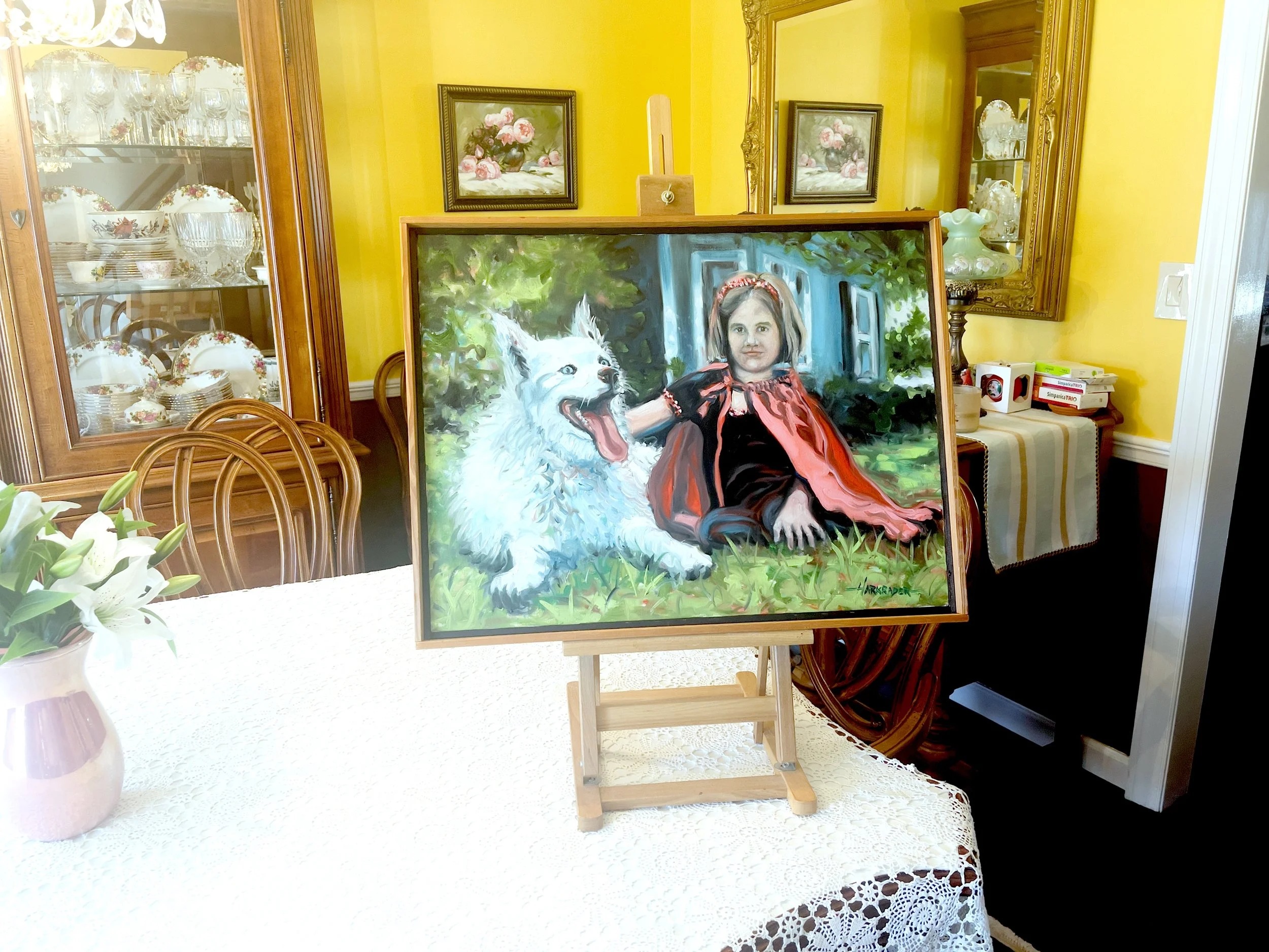 Neighbors painting in situ