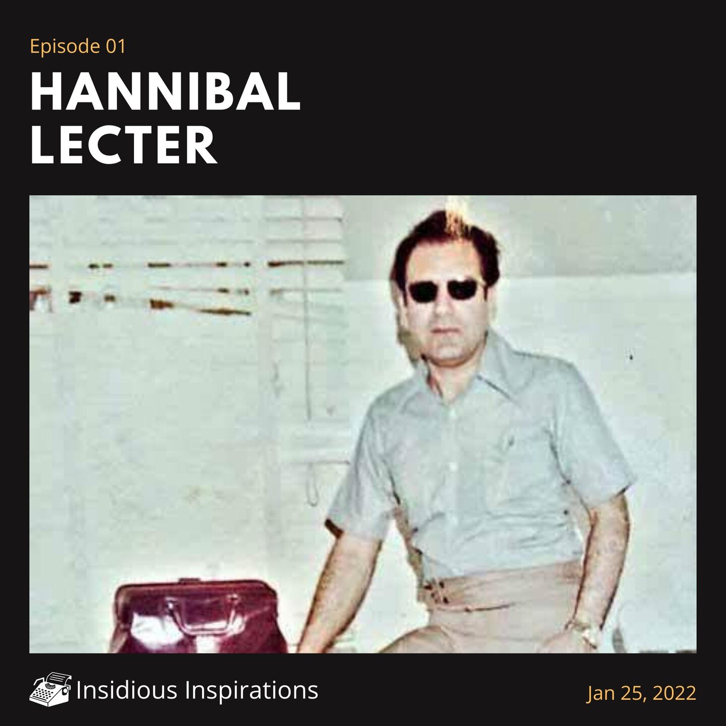 Our first episode is available now! 
In 2016, author Thomas Harris revealed that the cannibal doctor was inspired by an encounter he'd had in 1956. Harris didn't reveal the inspiration's true name, only referring to him as &quot;Dr. Salazar.&quot; Th