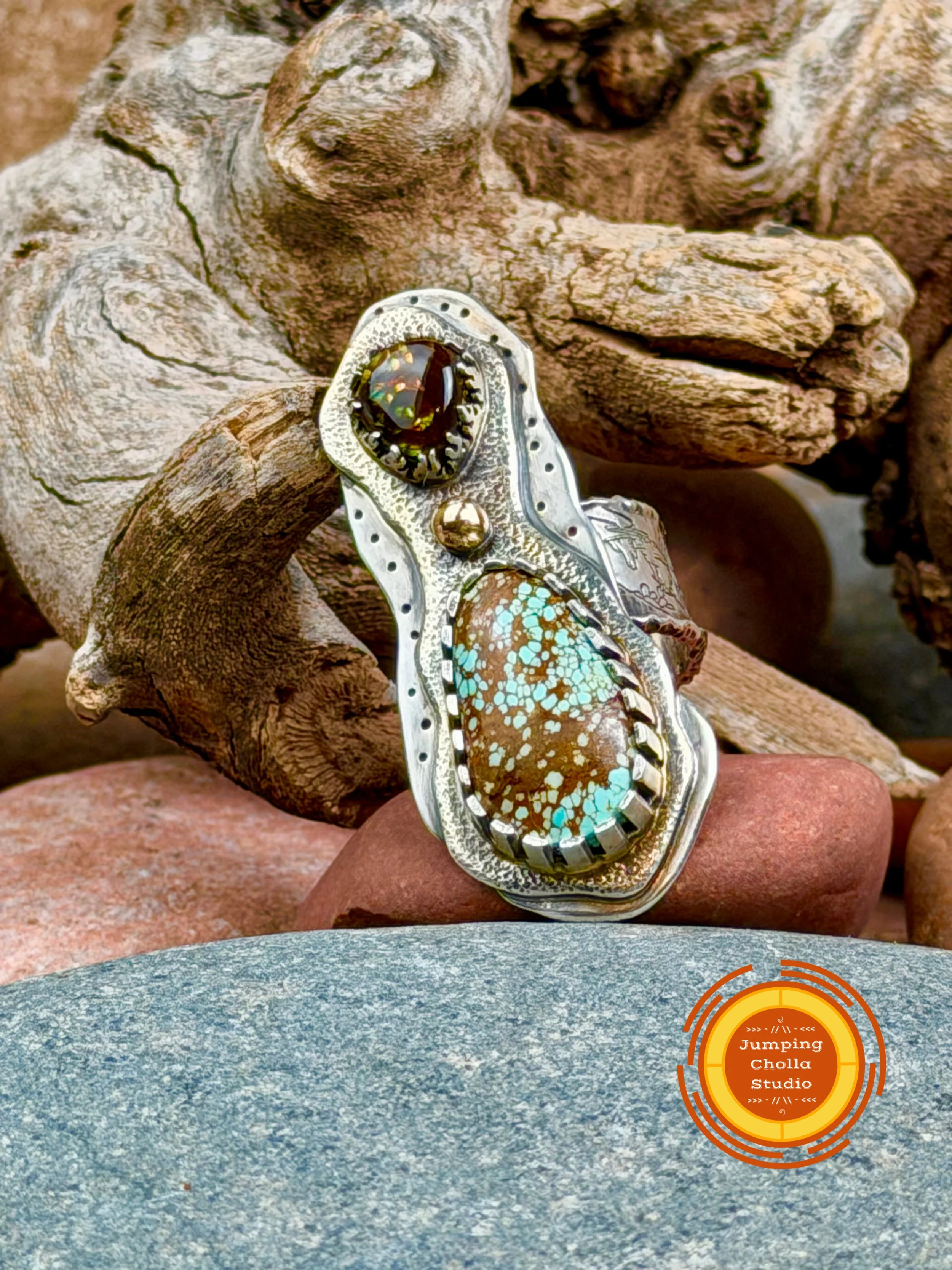 Earth • Fire • Sky Ring Front View D