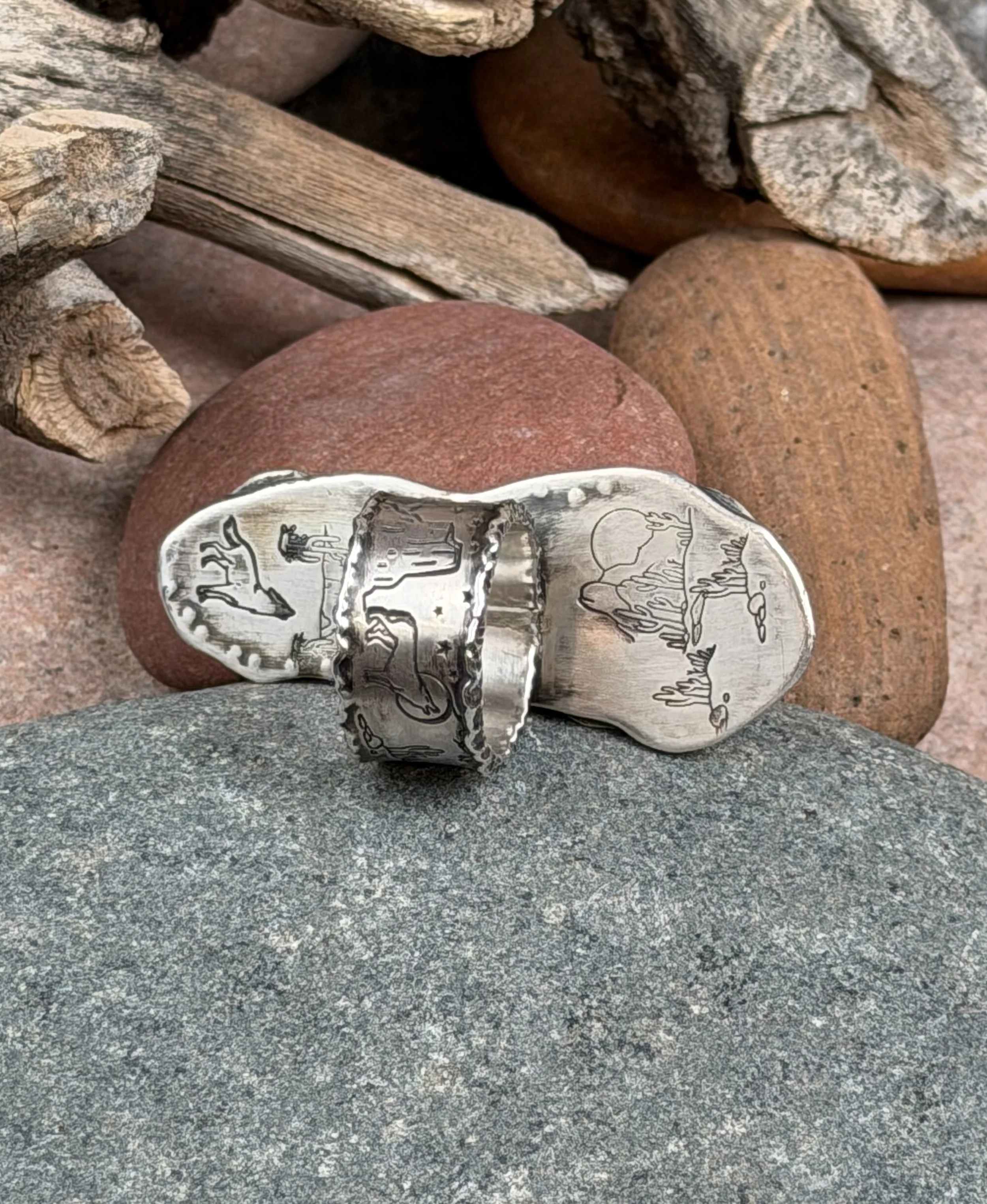 Earth • Fire • Sky Ring Bottom View B