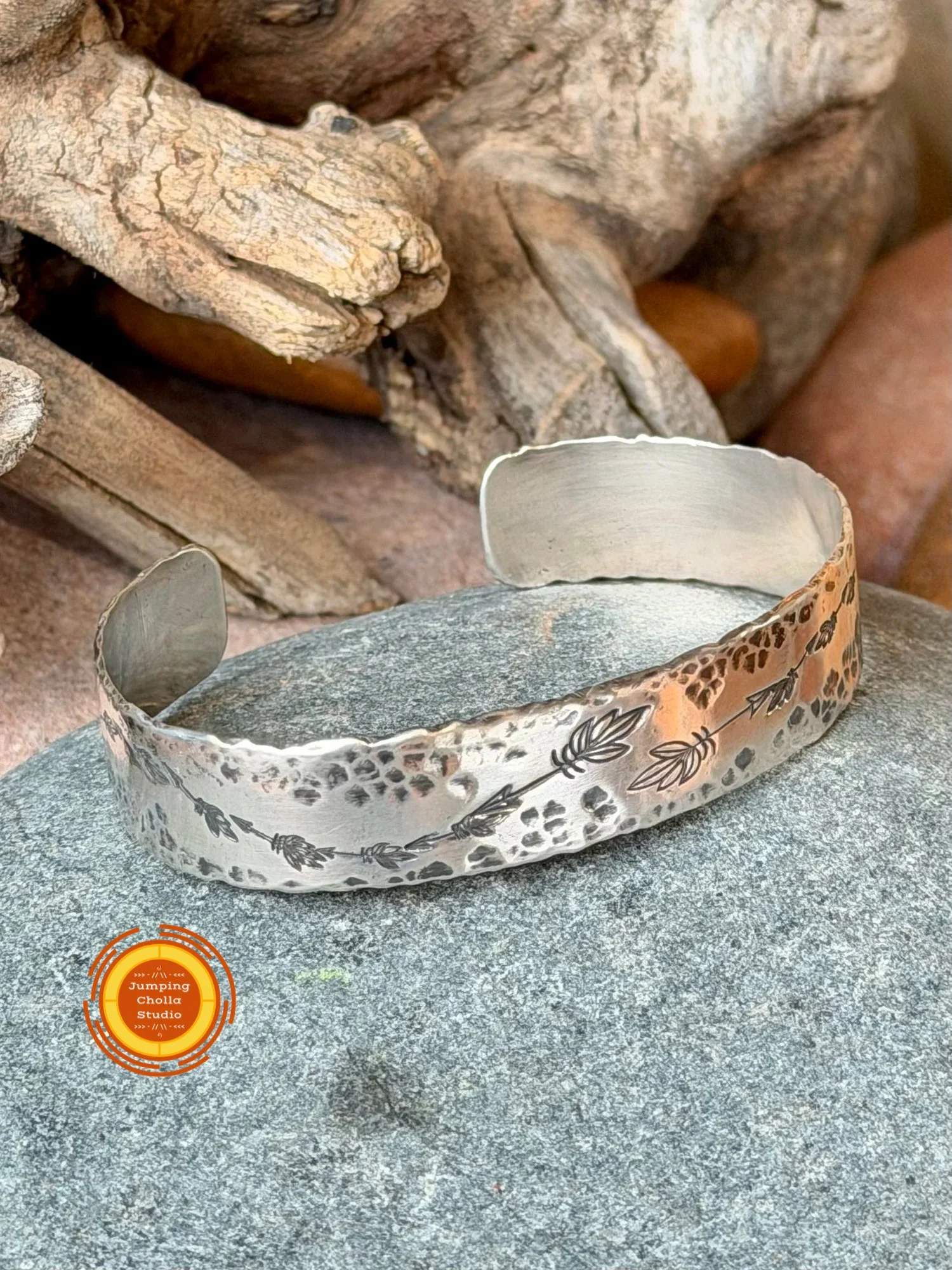 Cholla Trails Silver Cuff