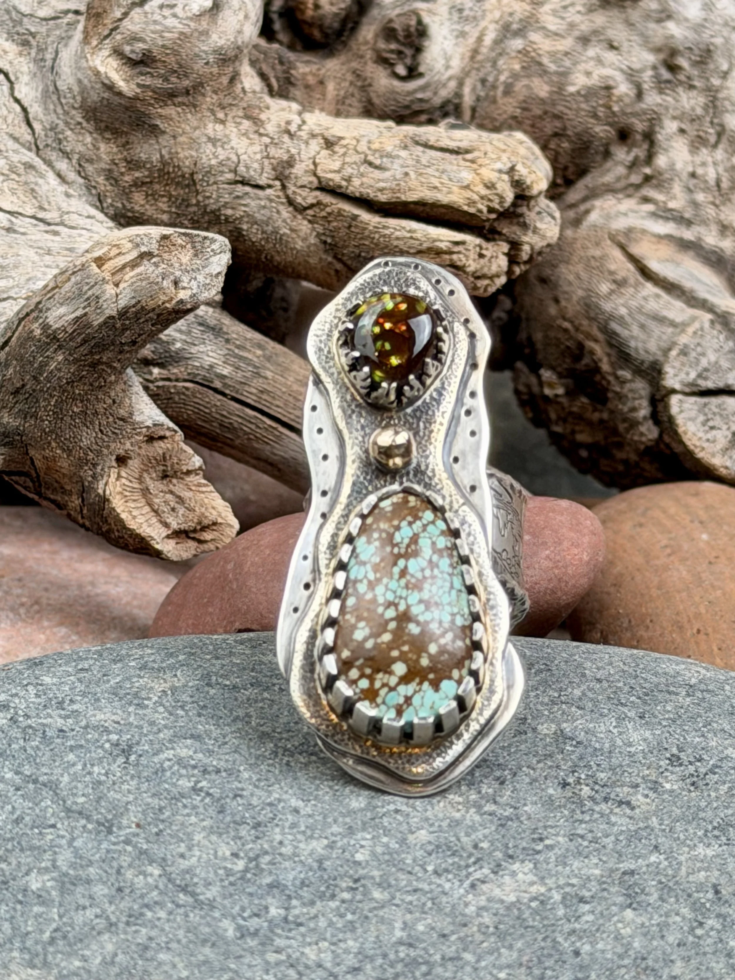 Earth • Fire • Sky Ring Front View B