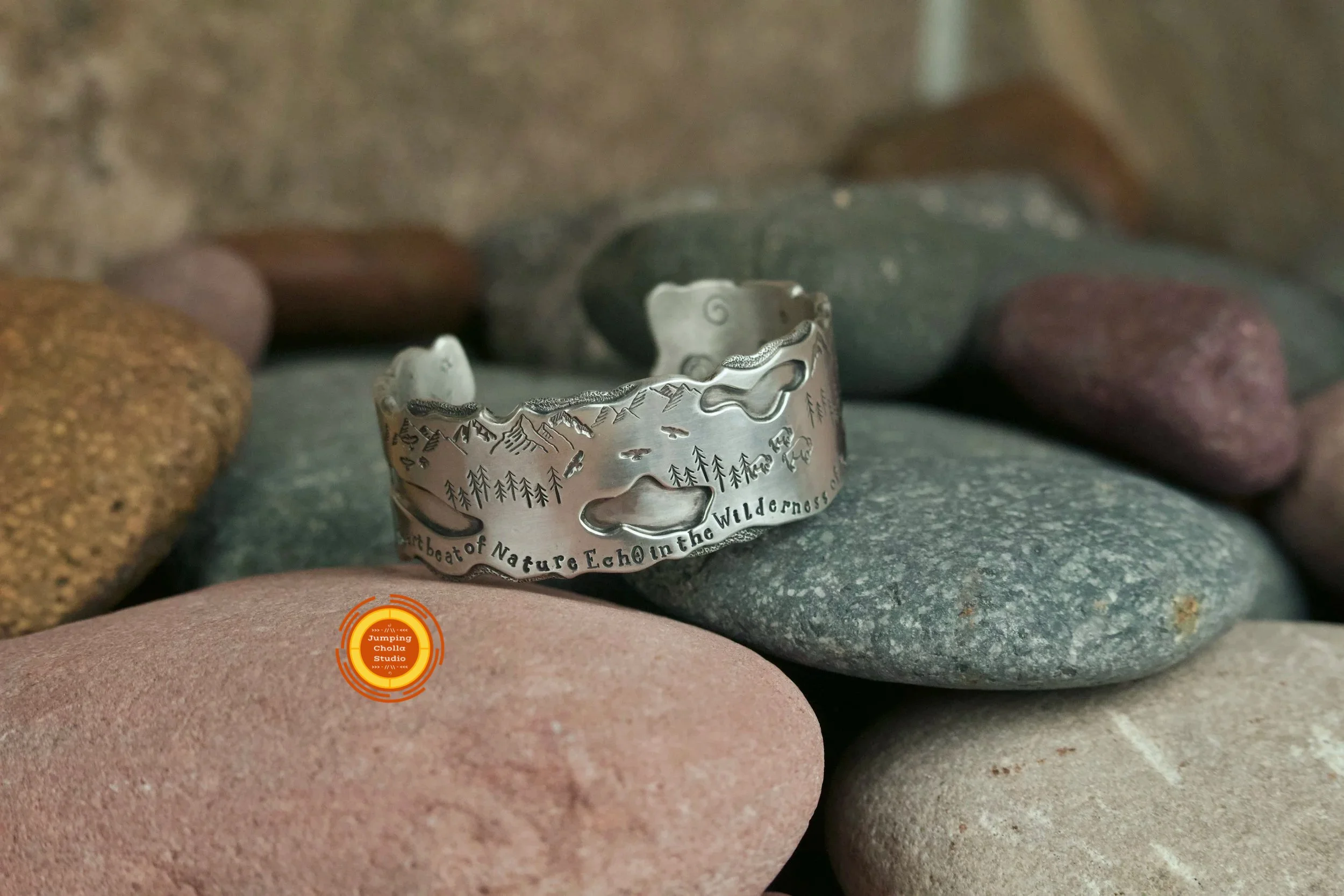 Nature’s Wisdom Cuff - 1" width