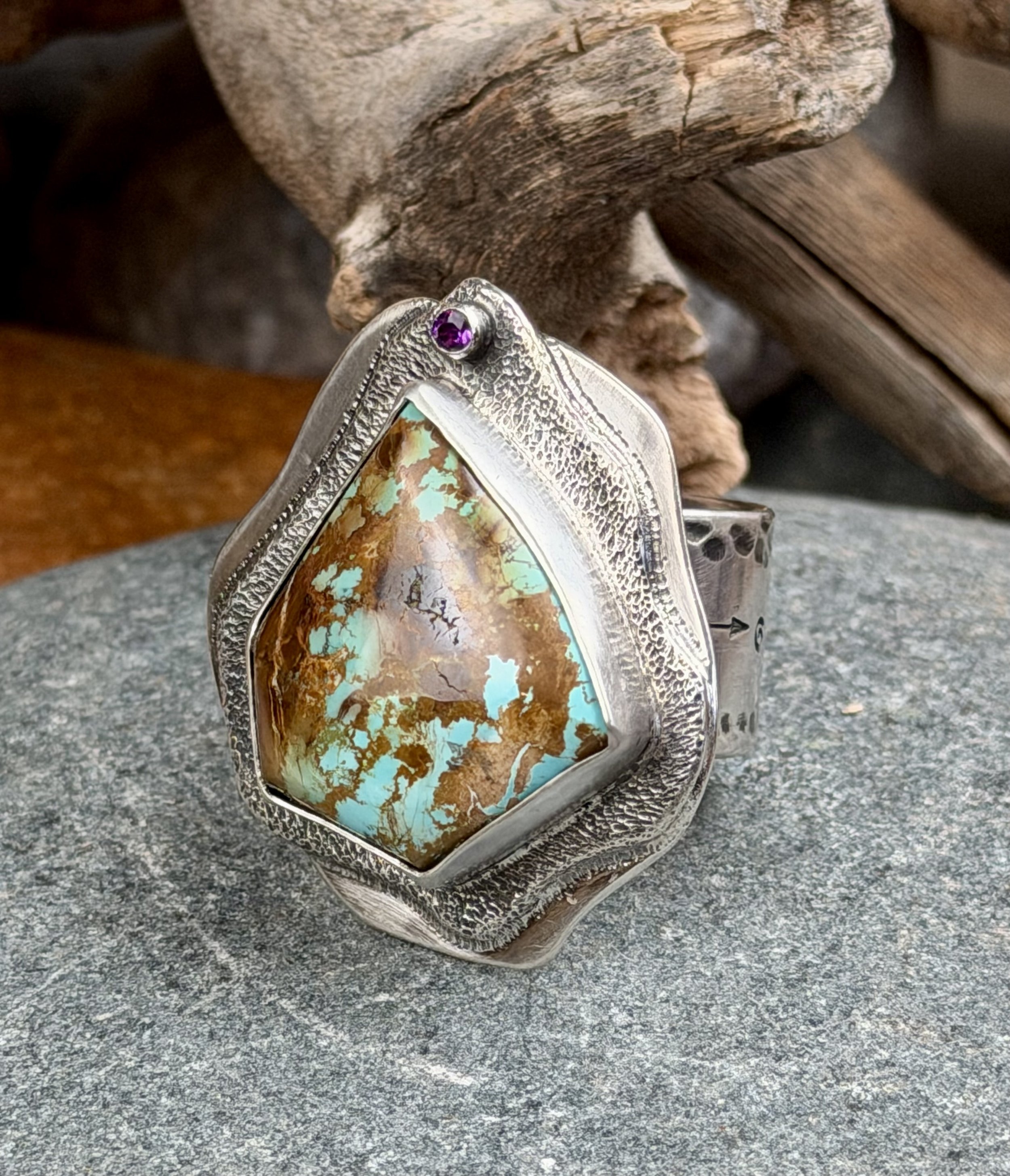 Painted Arrow Ring