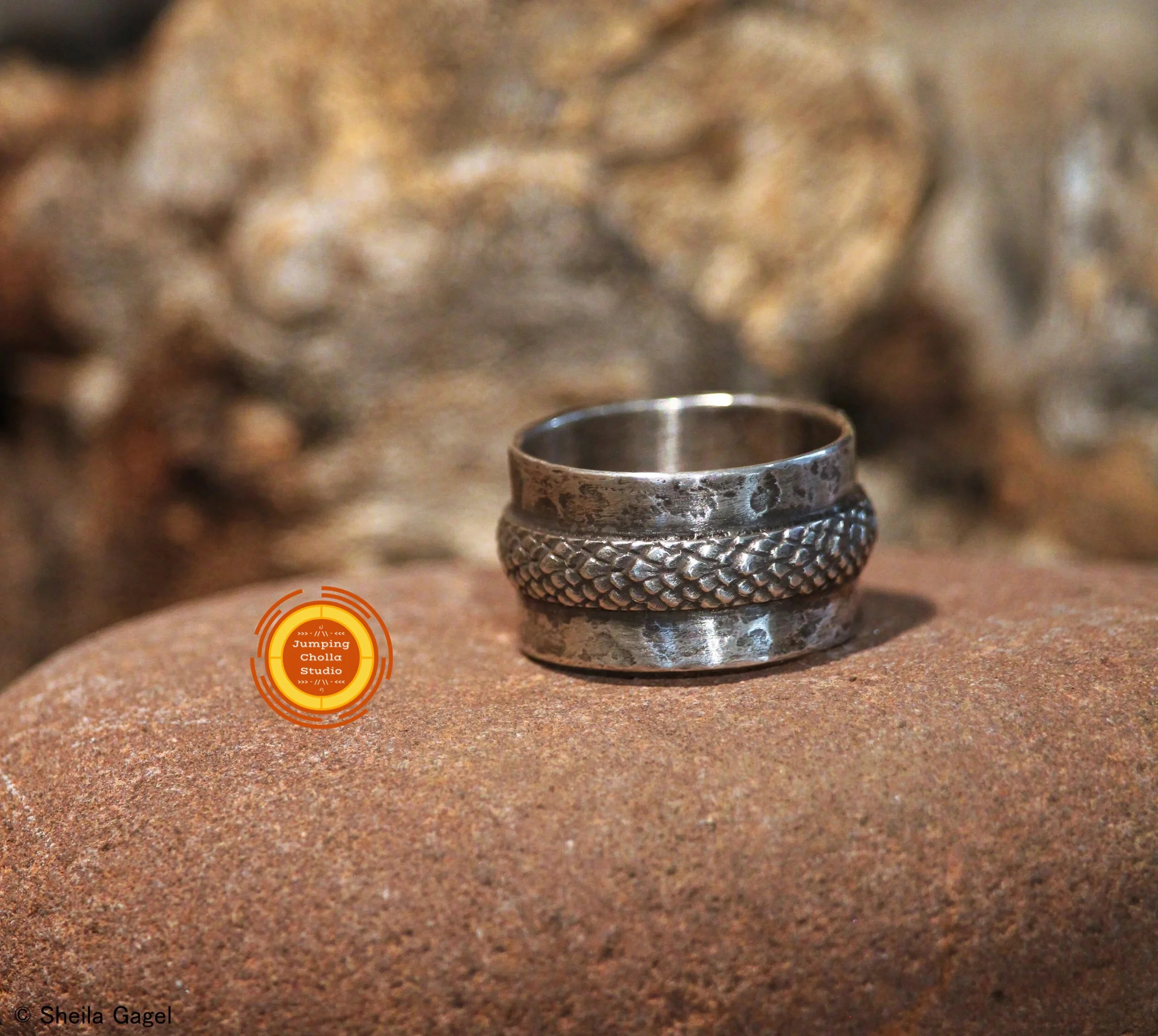 Izzy Lizzy Silver Ring Band