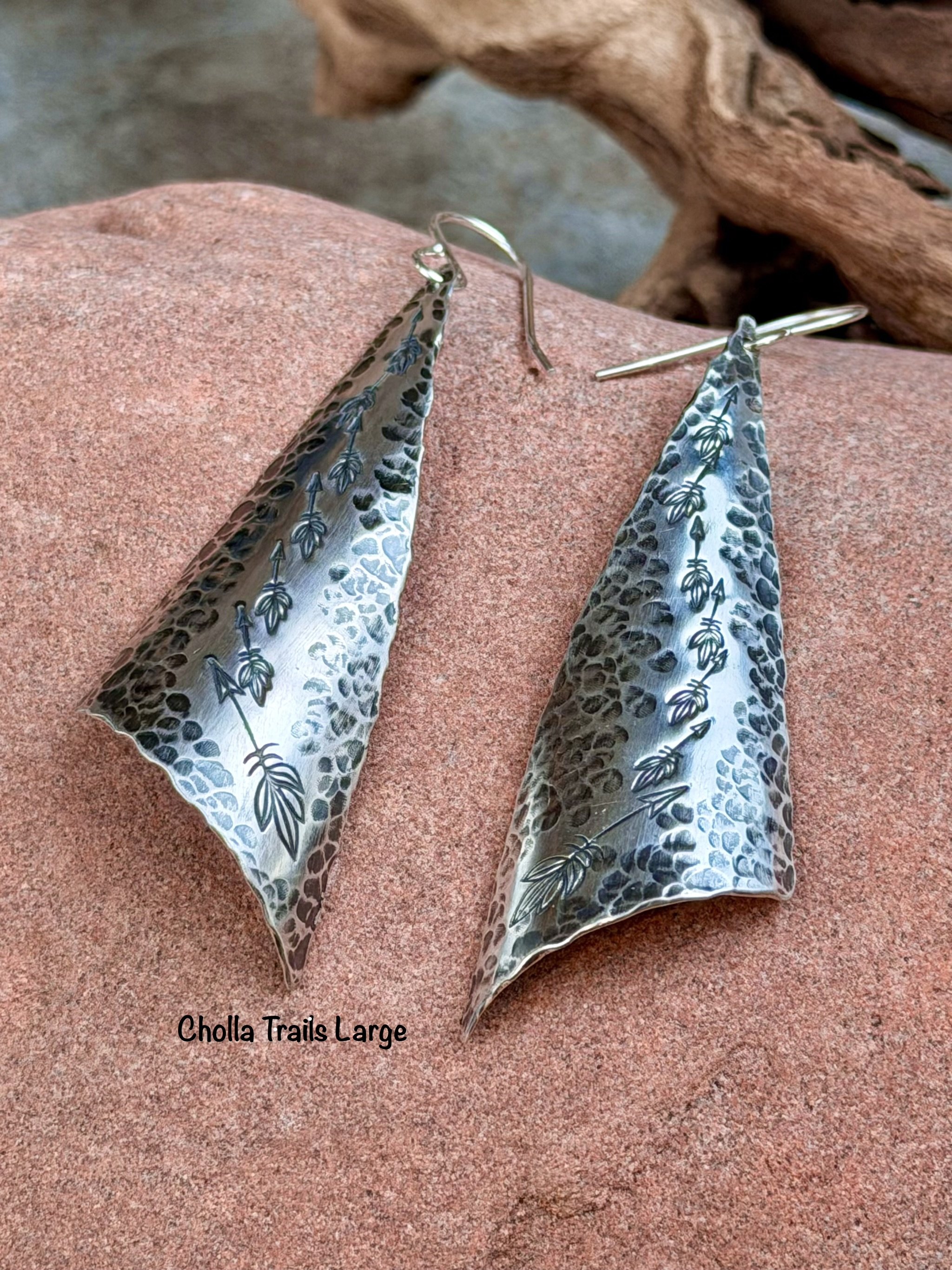 Cholla Trails Silver Drops (Lg & Sm)