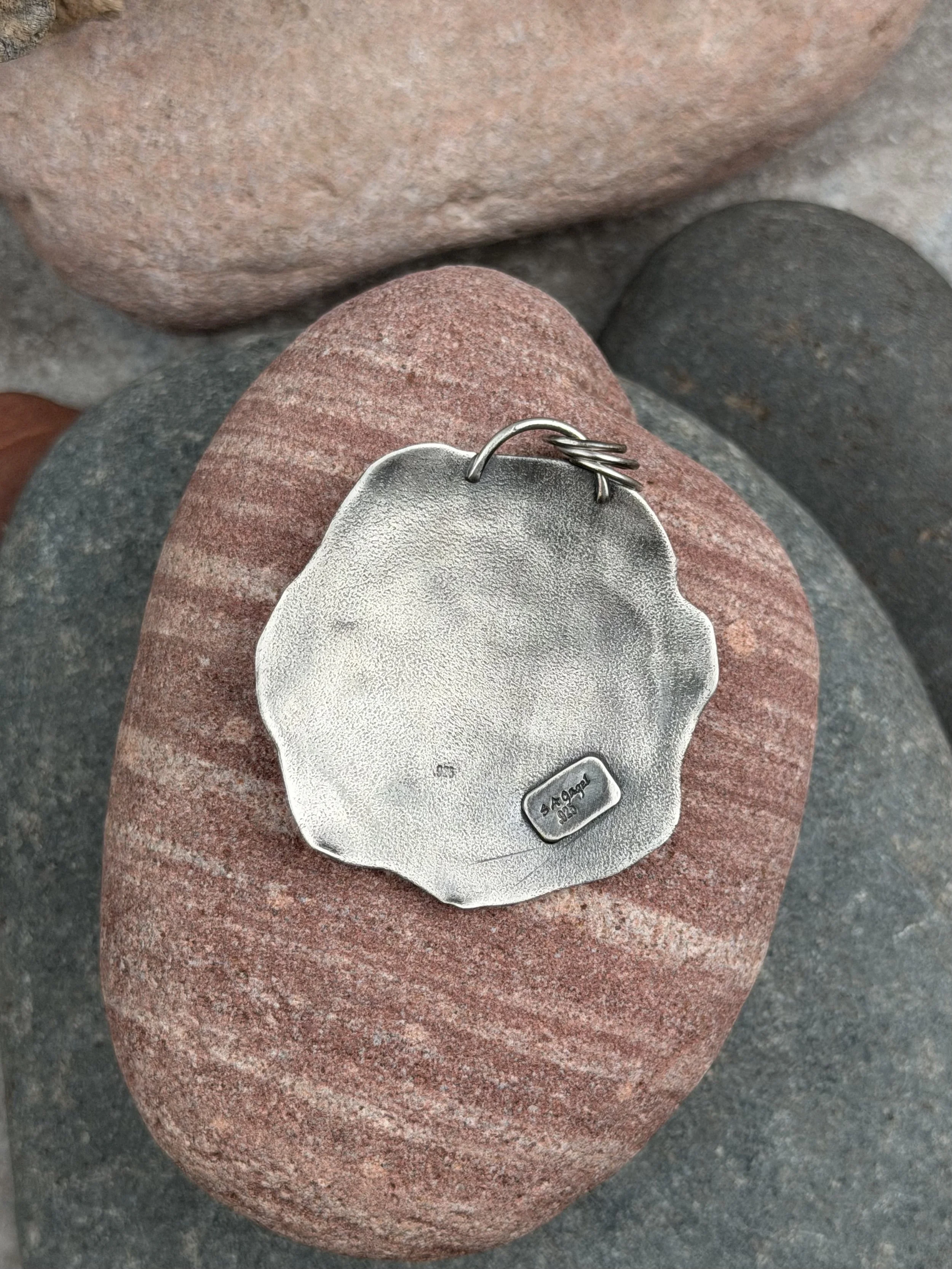Guided by Moonlight Silver Pendant view C