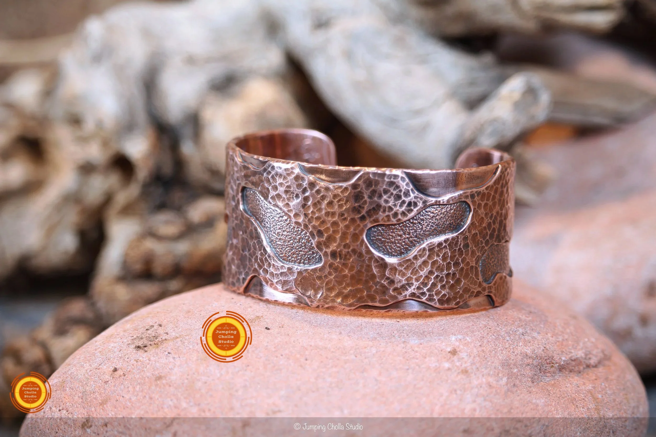 Copper Trails of Truth Cuff