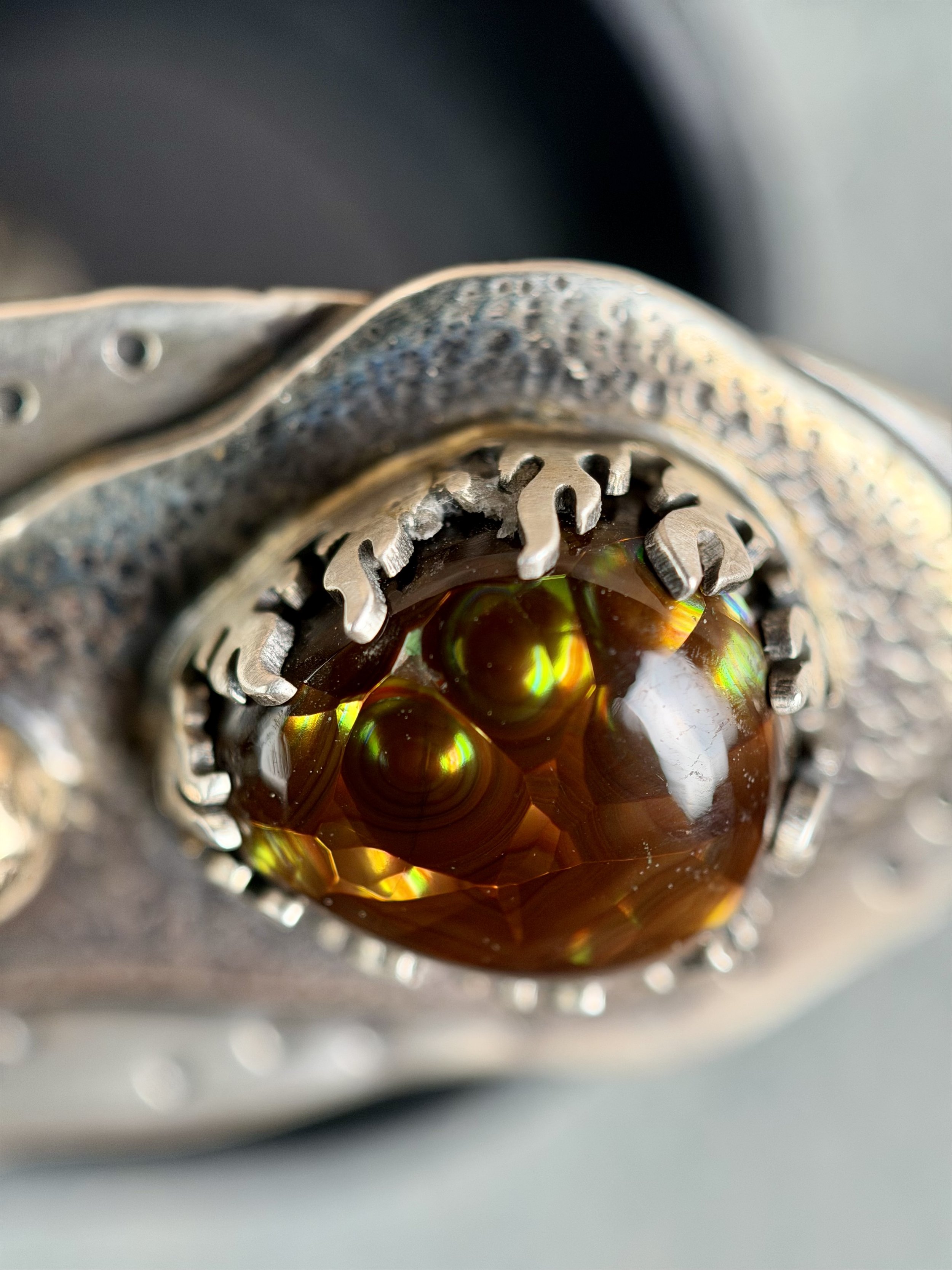 Earth • Fire • Sky Ring Fire Agate View A