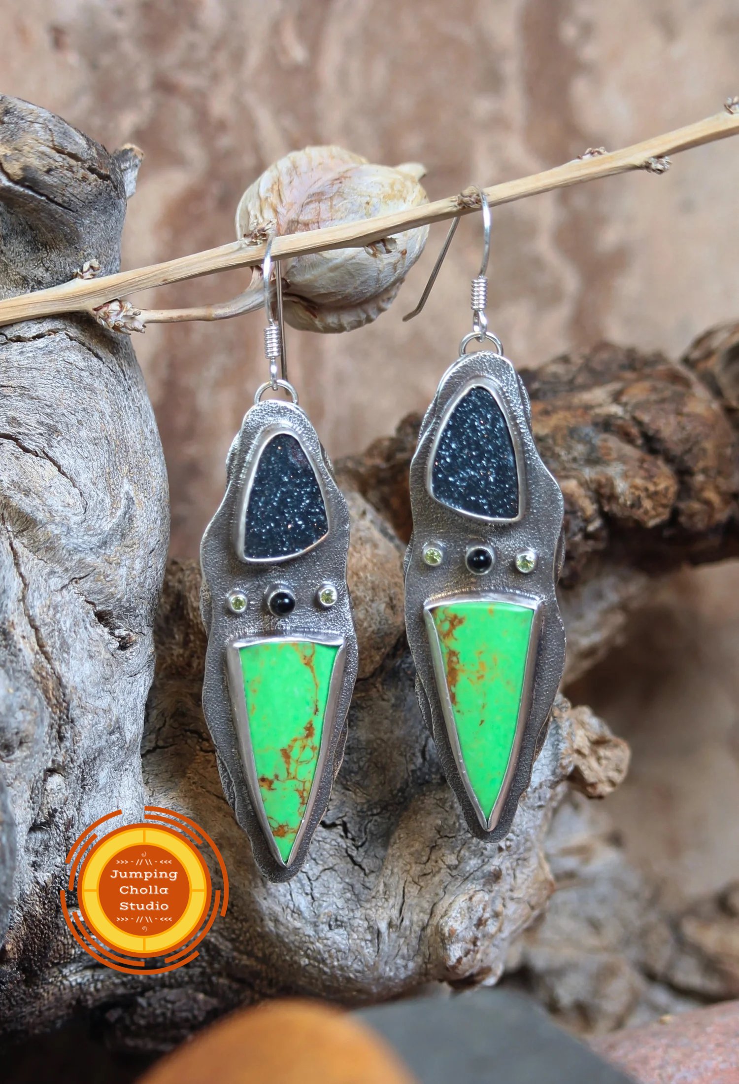 Verde Reflections Earrings