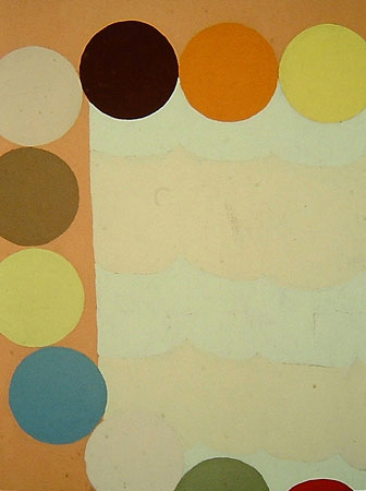 Gordon's Golden Mean: oil on canvas 32" x44" 2002