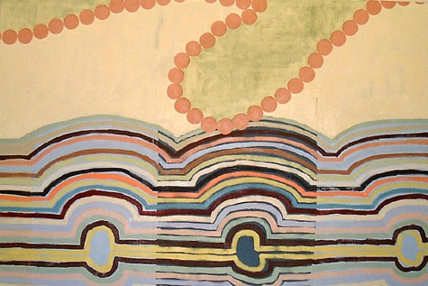Galvanizing Tere: oil on canvas 48" x 65" 2003