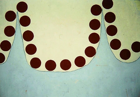 Higgledy Piggledy: oil on canvas 55" x 85" 2002