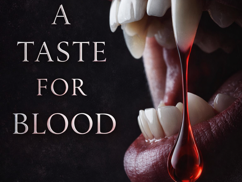       Ebook of 'A TASTE FOR BLOOD' goes live this Monday, July 6, 2026! what for promos and your chance to win a copy of the paperbook, available later this month for purchase!  

     