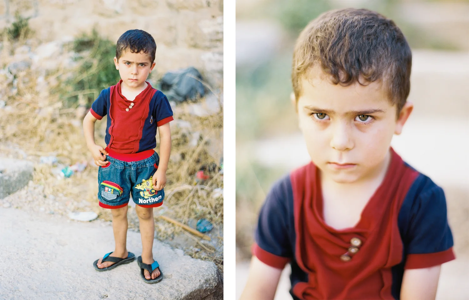Palestinian Boy Near Al-Shuhada Street Hebron, Palestine West Bank 2015