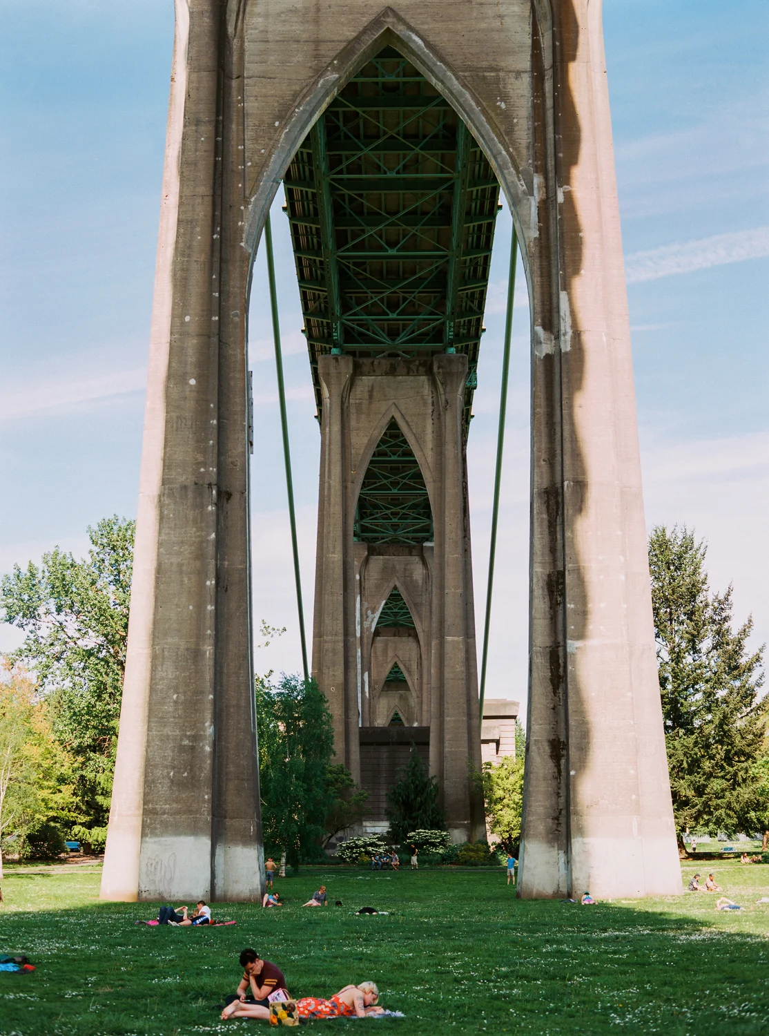 Cathedral Park Portland, Oregon USA 2016