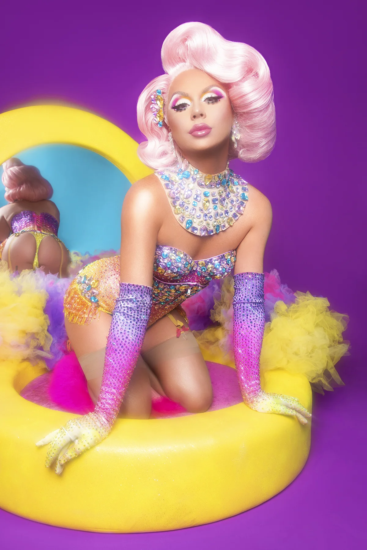 Glam Colorful Photography Drag Queen Beauty Makeup Fashion