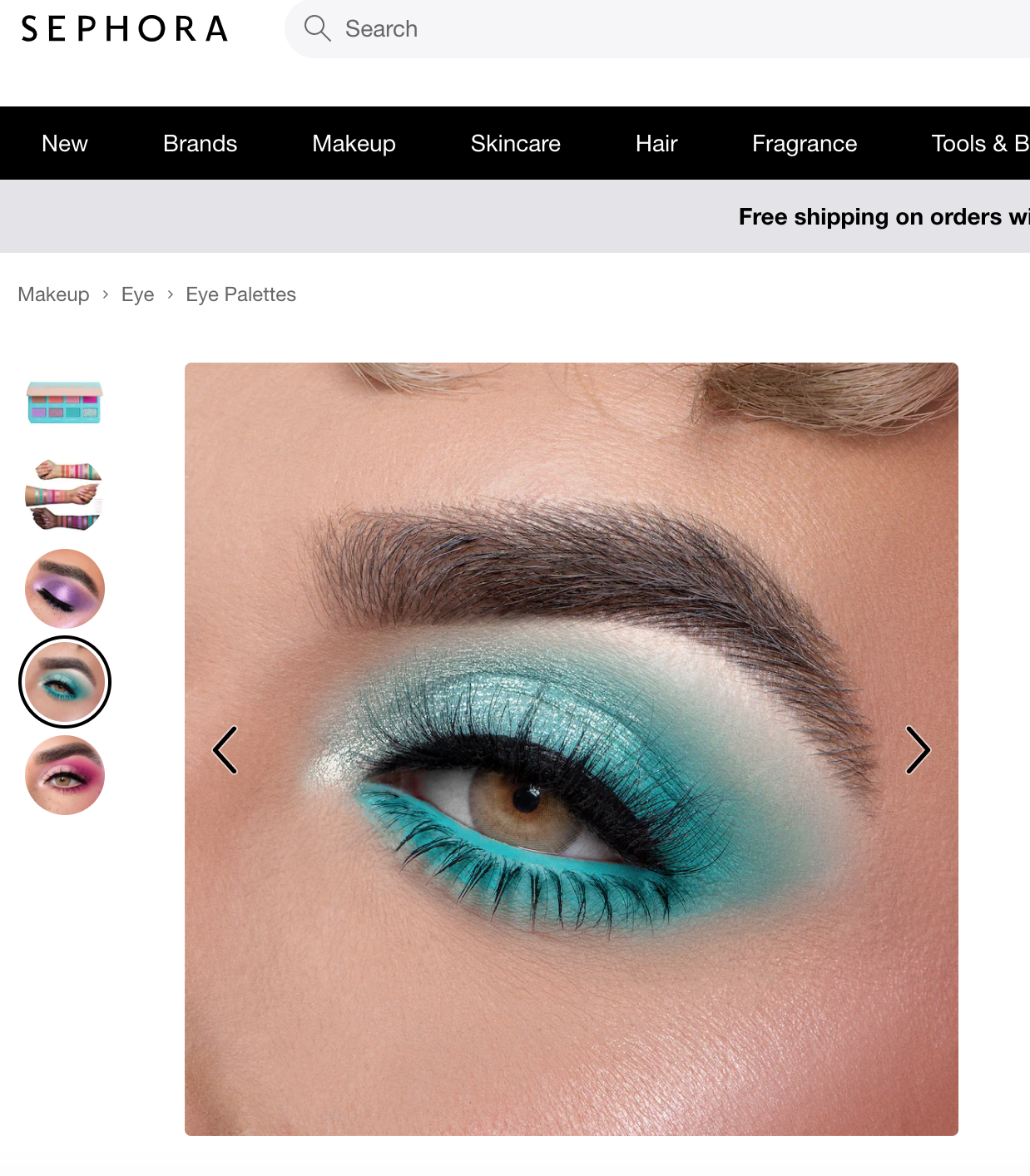 Sephora Beauty Campaign Photography by Vico Velez Artist Couture eyeshadow teal.png