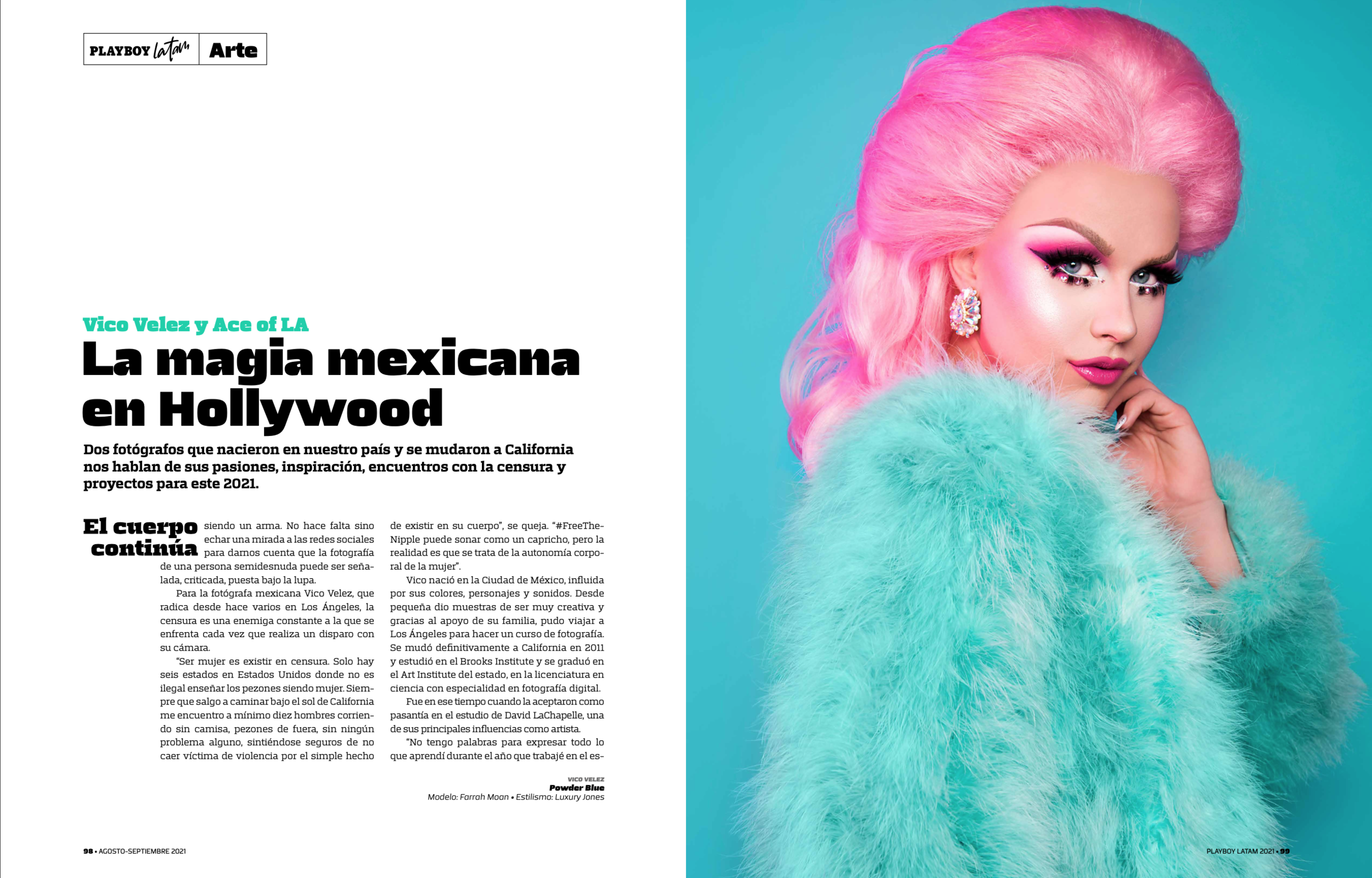 Playboy LATAM Artist Feature: Vico Velez La Magia Mexicana en Hollywood