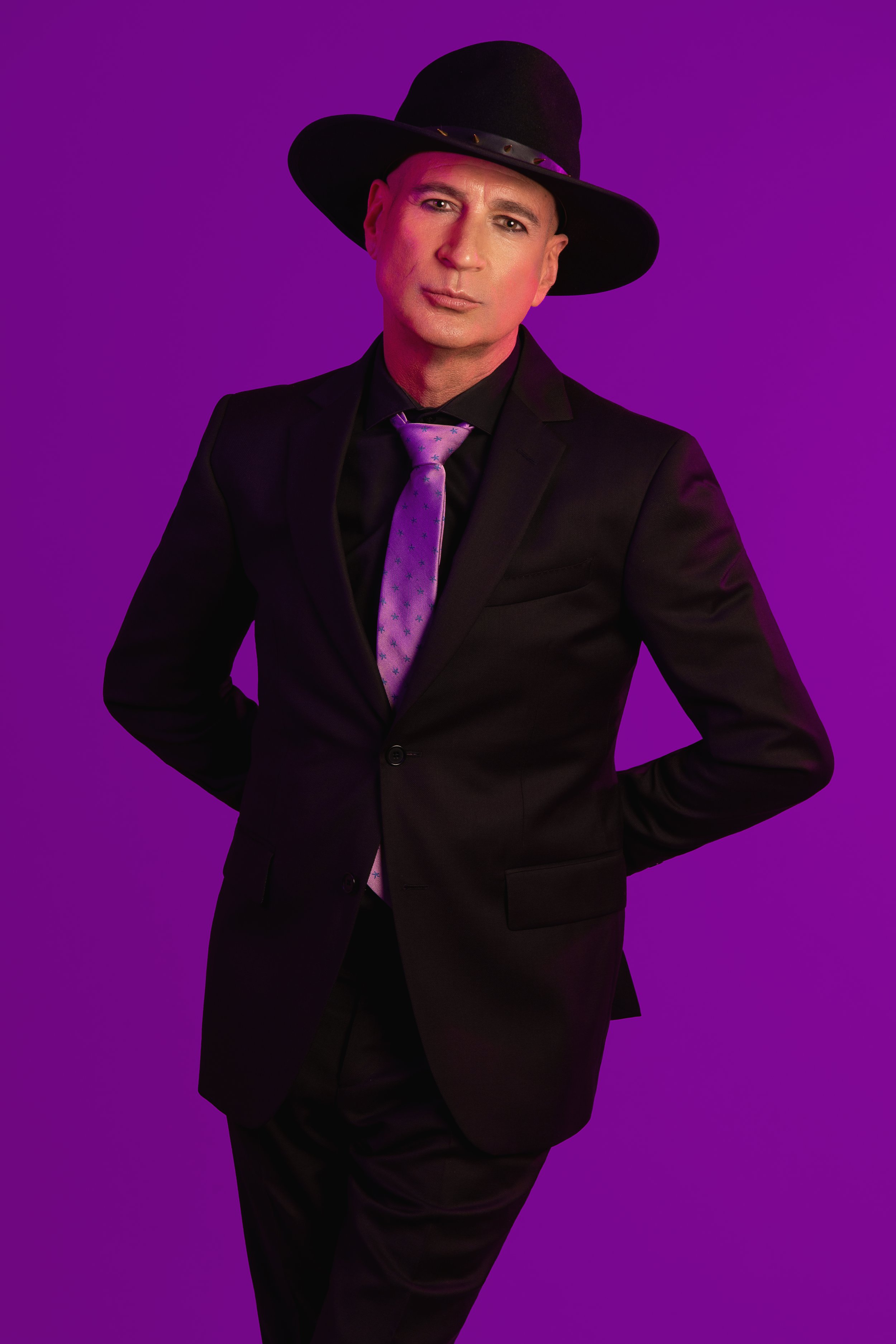RANDY CHRISTOPHER BATES Album Art by Vico Velez Photography Rock N Roll Musician Metal Los Angeles Hollywood Colorful Vibrant Bold Photography