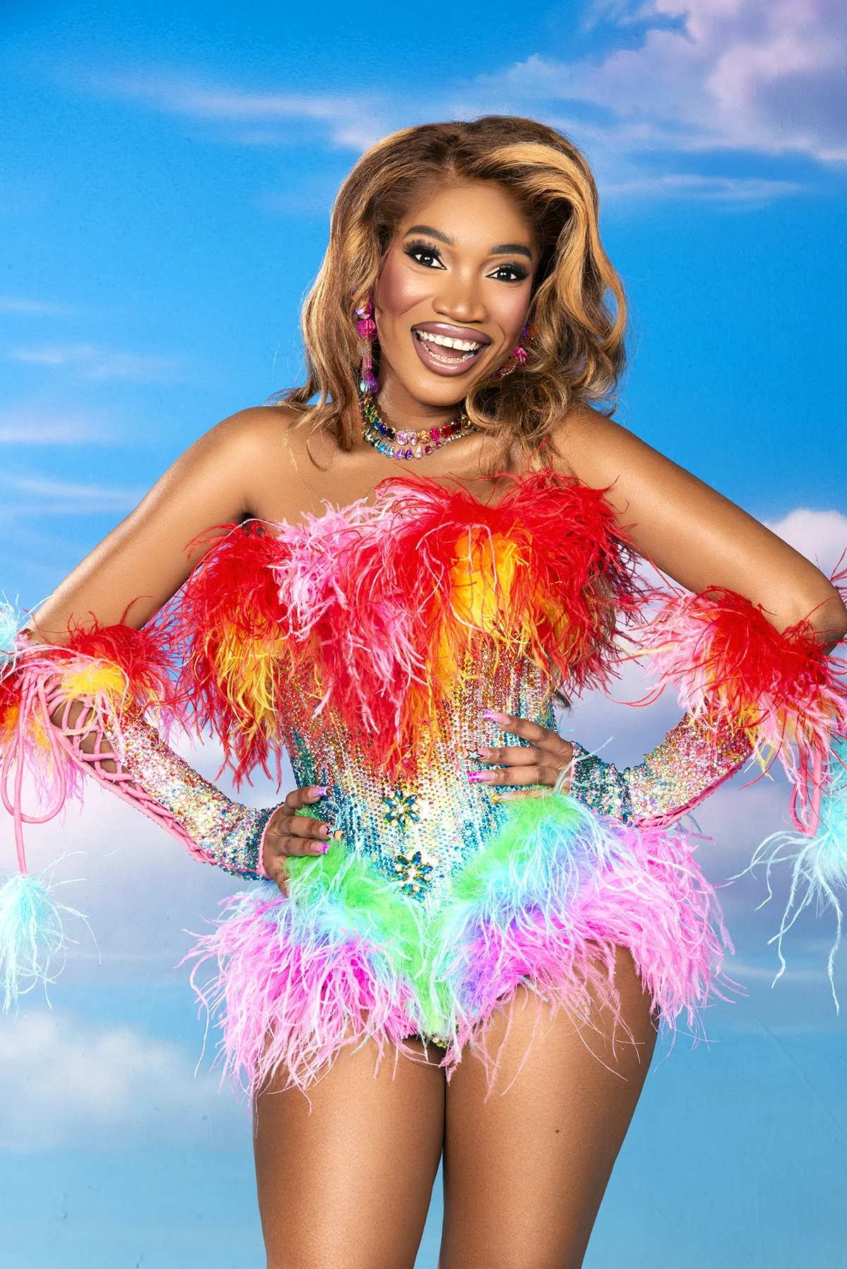 Rainbow Fashion Photography Butterflies Flowers Rhinestones Crystals Hollywood Photographer Fashion Los Angeles