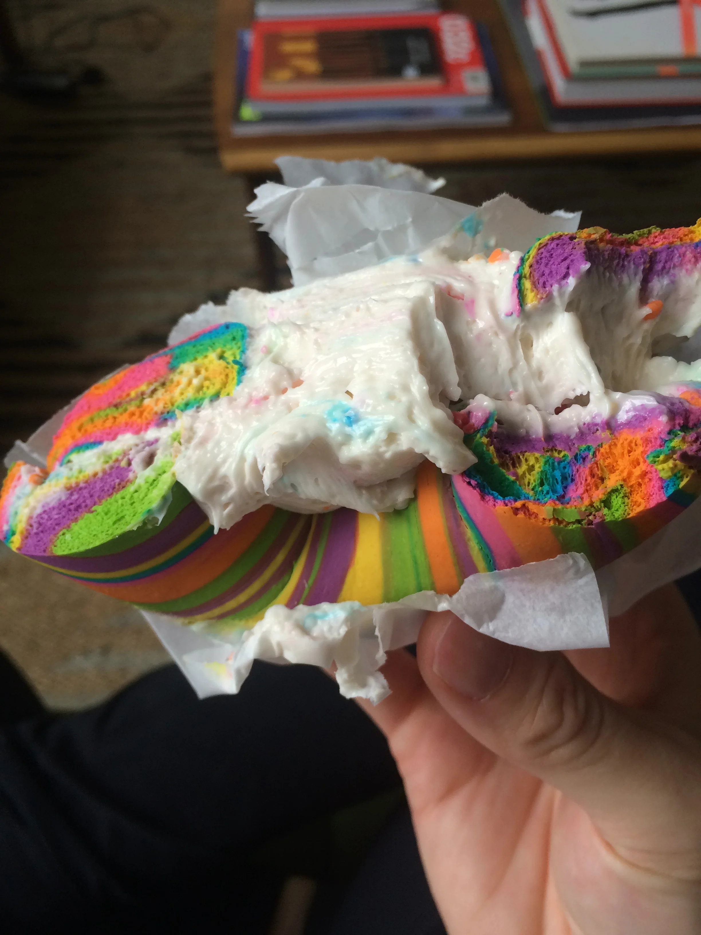 Rainbow Bagel