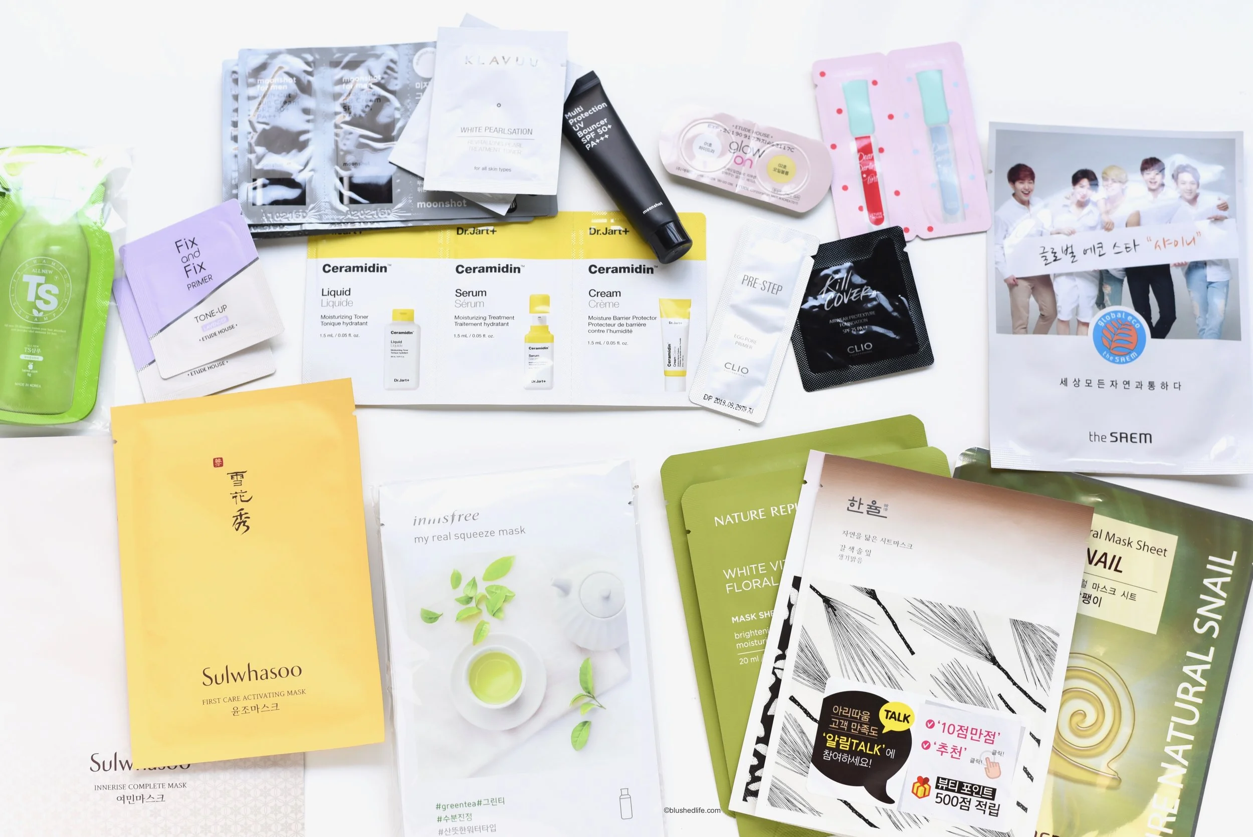 Free samples from shopping