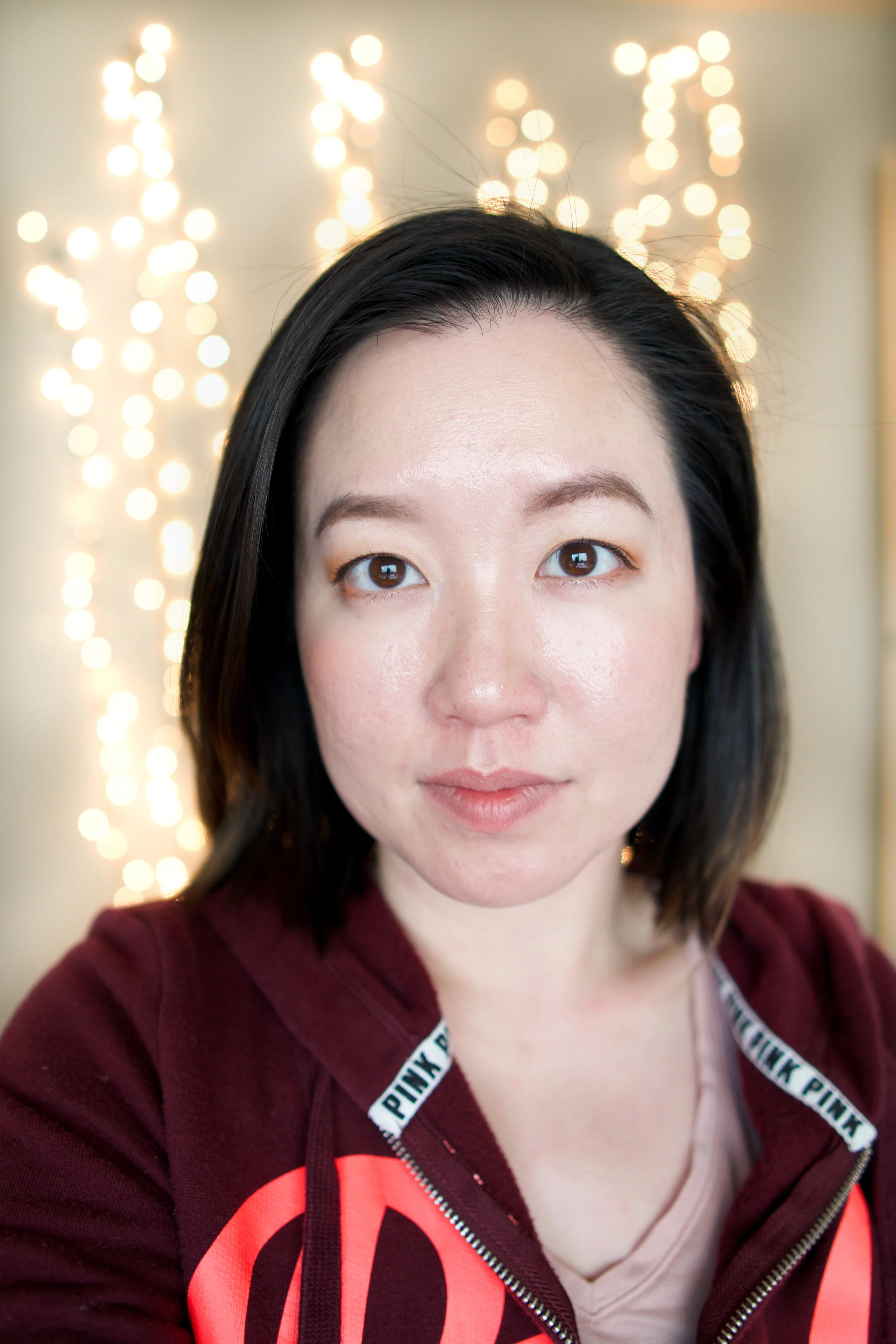 What makeup? I was ready to K.O at this point- blew my nose too many times so all the foundation around my nose /cheeks/chin rubbed off.