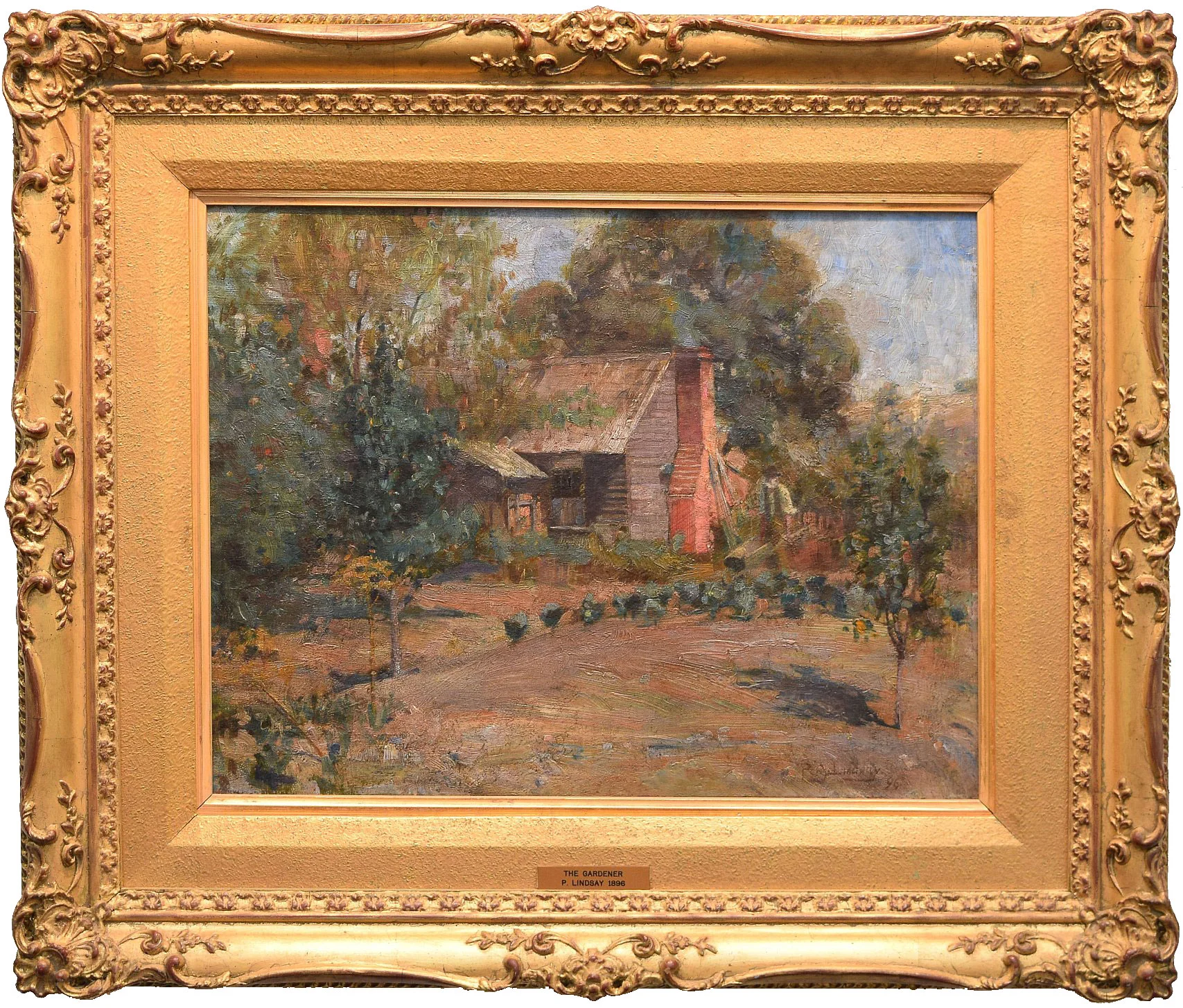 The Gardener Percy Lindsay, 1895 Collection of Creswick Museum