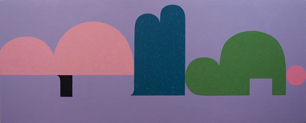 Landscape Frieze by Mark Howson. 2018.