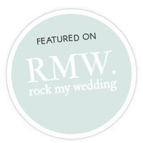 Featured calligrapher on Rock My Wedding
