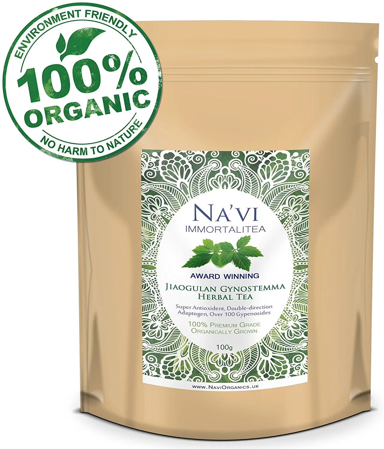 100% Natural and Organic - Award winning, best tasting herbal tea of Thailand