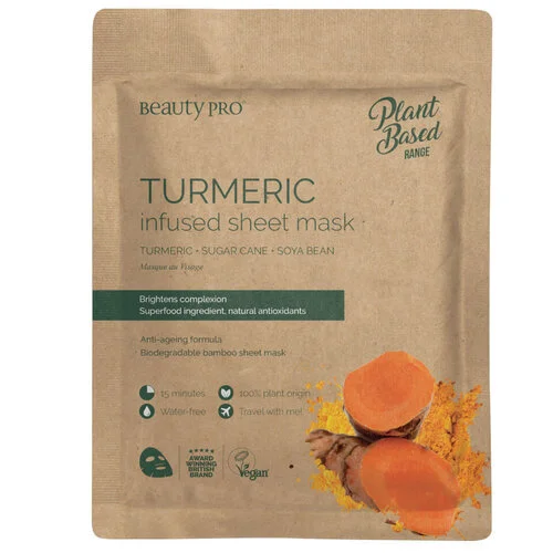 Beauty Pro - Turmeric Infused Sheet Mask