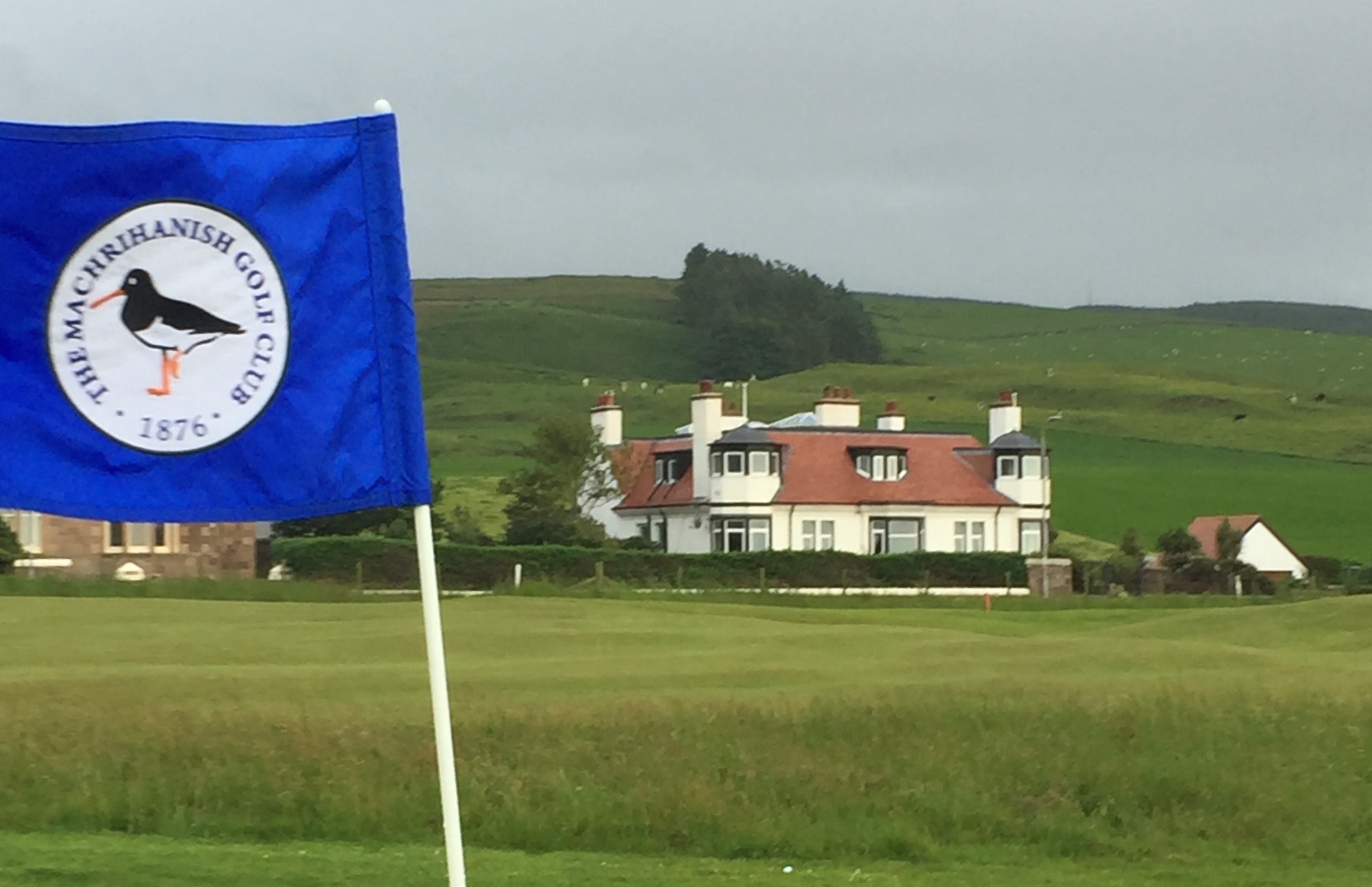 Dunlossit House from the golf course