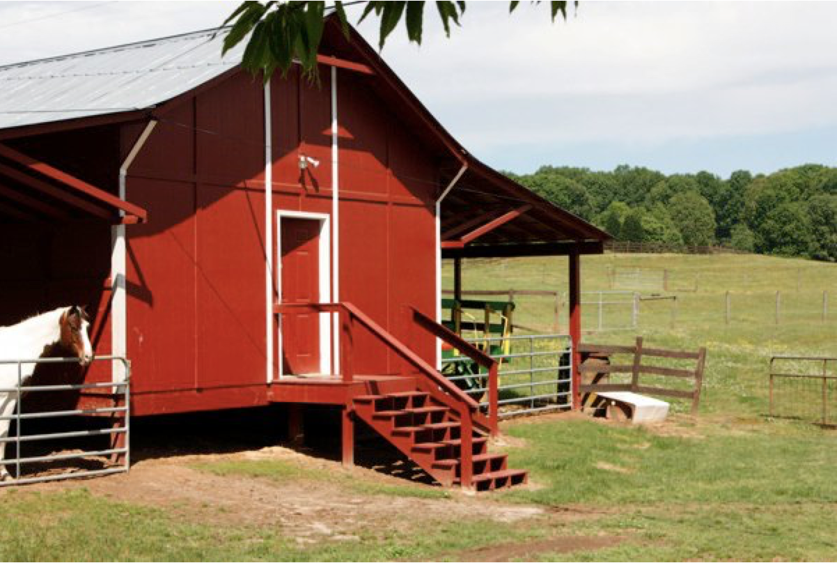 Brookside Farms Red Horse Barn