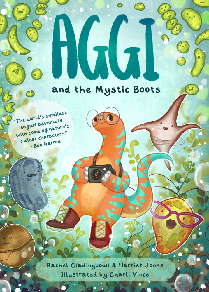 "Aggi and the Mystic Boots" Cover (Client: Paramecium Press)