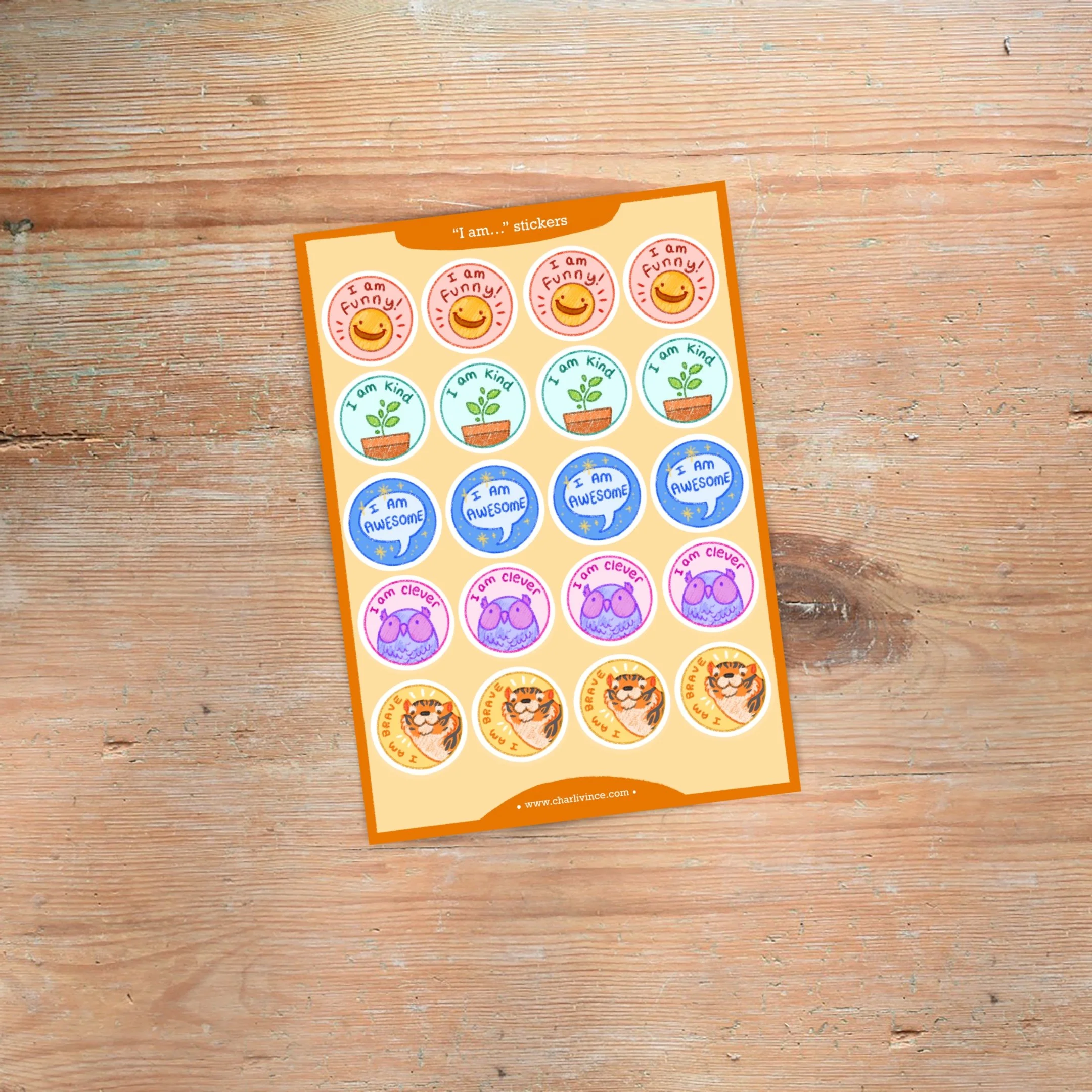 teachers sticker pack sheets a5 bright colourful education resource