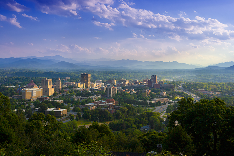Asheville, nc is a popular us travel destination for celebrating bacheloret...