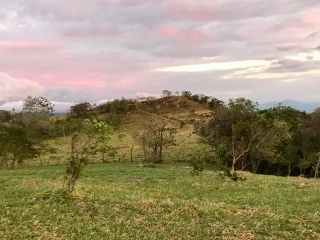 The hill Melissa climbed in Costa Rica after overcoming chronic back pain