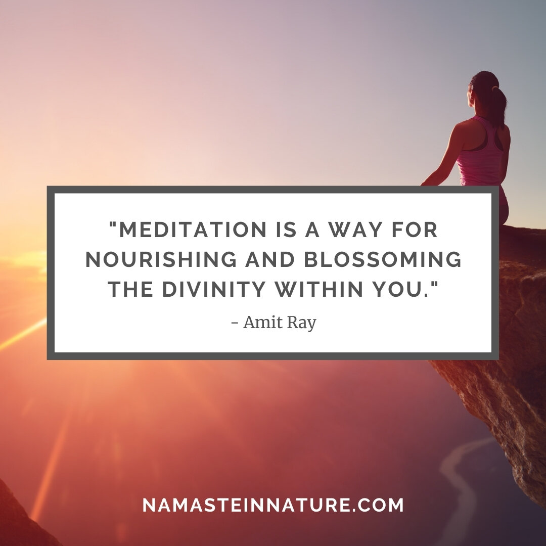 meditation images with quotes