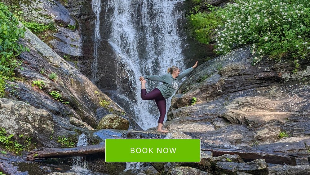 Asheville Waterfall Hikes Yoga