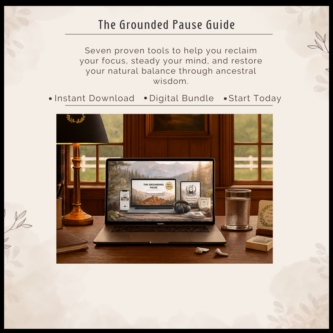The Grounded Pause Guide / Men's Edition