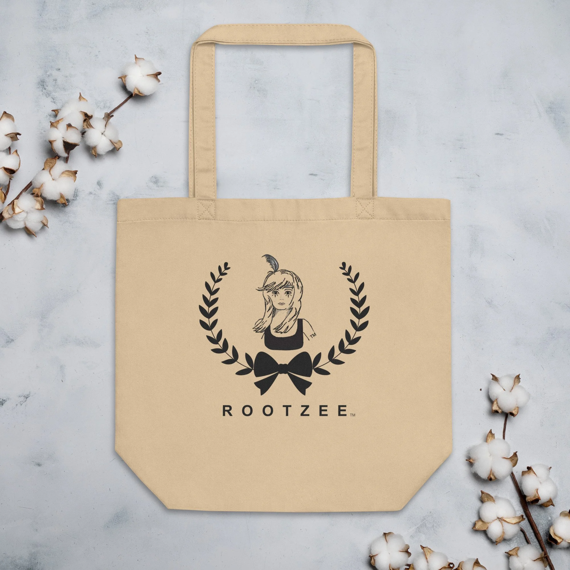 Vintage Rootzee Logo Eco Tote Bag