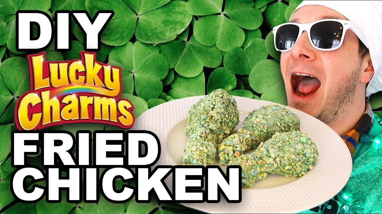 DIY Lucky Charms Fried Chicken - Man Vs Din