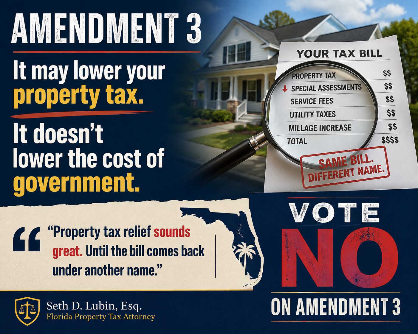 Amendment 3: A Property Tax Lawyer's Explanation and Why I Recommend Voting No