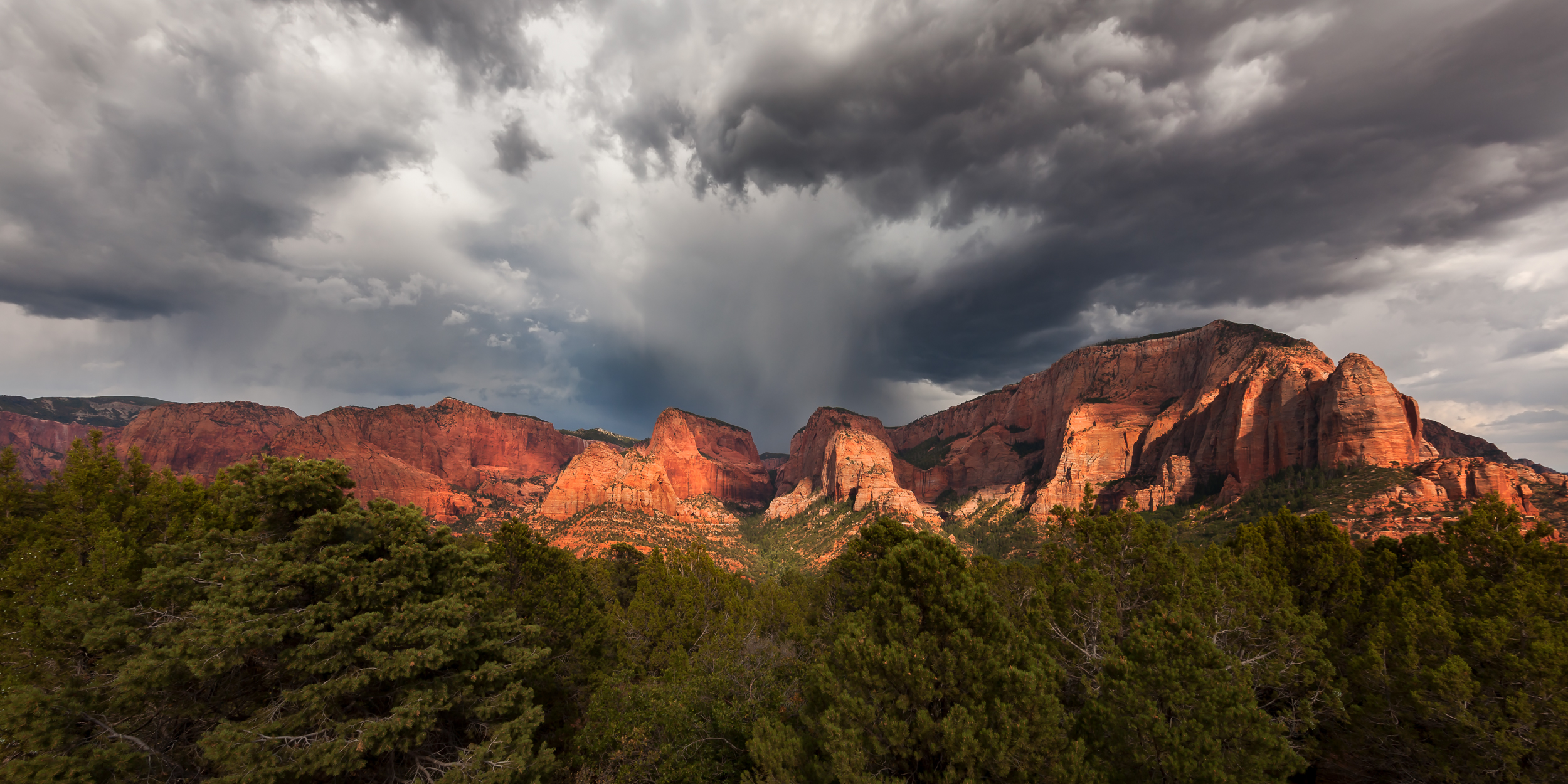 Kolob Canyon Storm