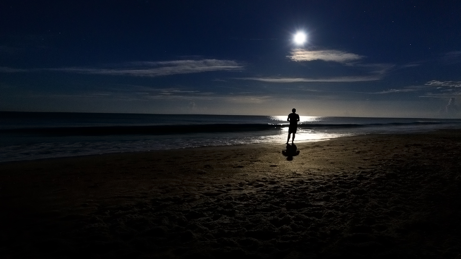 Moonrise, Spessard Holland Beach, Florida